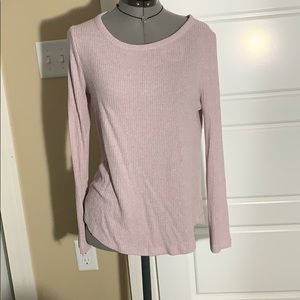 Pink long sleeve shirt